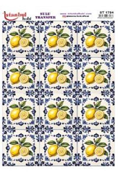 İstanbul Hobi ورق نقل مائي 25x35 سم ST-1734