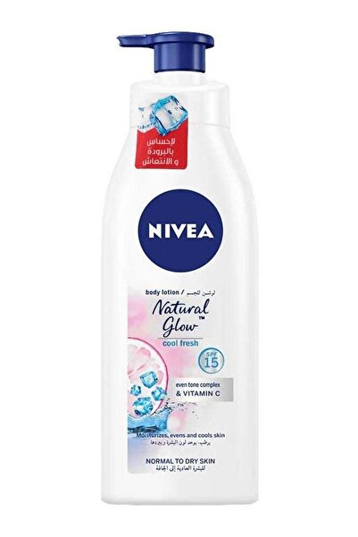 NIVEA NATURAL GLOW COOL FRESH BODY LOTION 400 ML