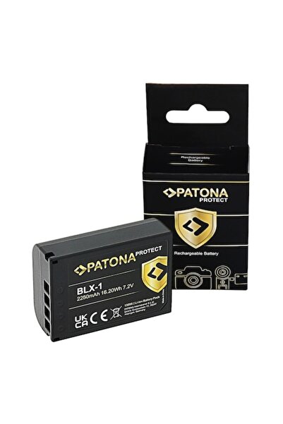 Patona Protect BLX-1 Battery for Olympus OM-1, 2250mAh