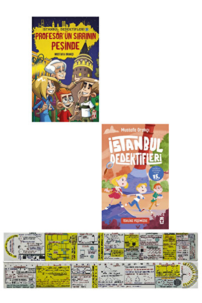 Timaş Çocuk İstanbul Dedektifleri 3-4 Set / Profesörün Sırrının Peşinde - Teh...