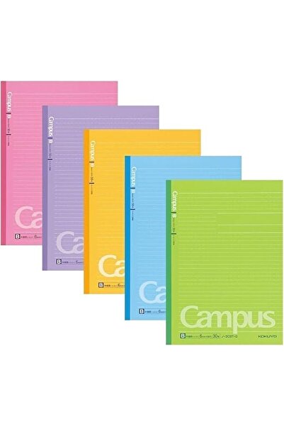 KOKUYO Campus Semi-B5 Dotted Notebook, 6mm, 30 Sheets (60 Pages), Vitamin, Pa...