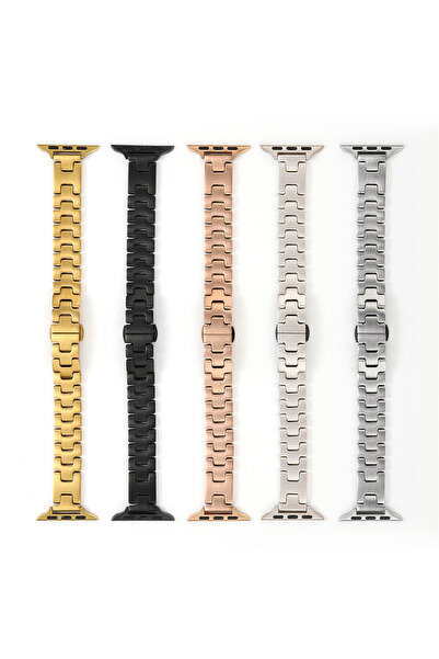 Nezih Case Metal Band Compatible with Apple Watch Series 2/3/4/5/6/7/8/9/Se 38mm 40mm 41mm and Series 10/11 42mm