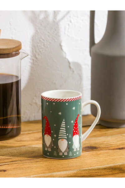 LC Waikiki Lcw Home Mixed Christmas Themed Porcelain Mug 320 ml