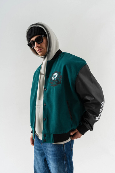 go gang own Донт Накіш Детальний Коледж Куртка