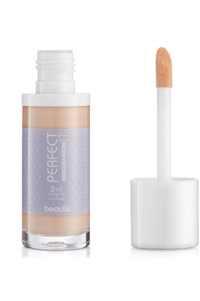 beaulis Perfect It 2 in 1 Fondöten & Kapatıcı 132 Pale Almond