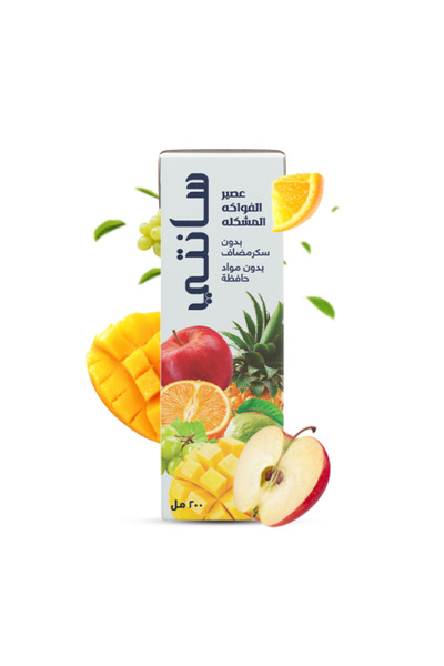 Sante Carton Mixed Fruit Juice (Combi Block) - 24 x 200 ml