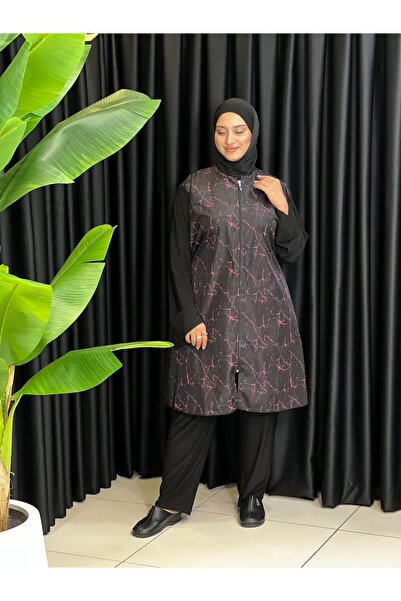 Butik büyük beden ملابس سباحة إسلامية مقاس كبير