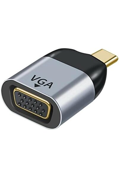 Yıldızan محول من النوع C إلى VGA - ومحول USB C إلى VGA متوافق مع أجهزة الكمبي...