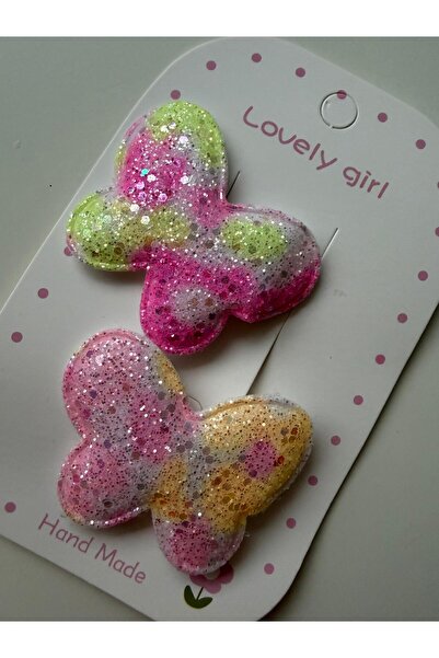 Bumelo Shiny Glittery Colorful Heart Large Clasp Buckle