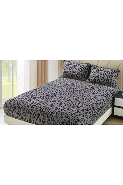 Cocolino Cocolino Bed Cover + 2 Pillowcases, ANIMAL PRINT GRAY 3D in relief HCYAP2