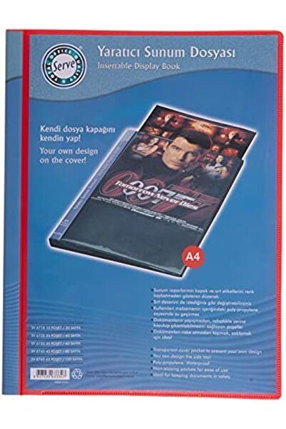 Yıldızan Tree_ Sv-6730-Krm Creative Presentation Folder, Red, 30 Pieces _Yole...