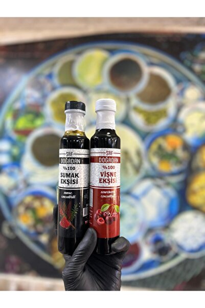 öz vanlılar VİŞNE EKŞİSİ VE SUMAK EKŞİSİ (İKİLİ DOĞAL EKŞİ SETİ 350G)