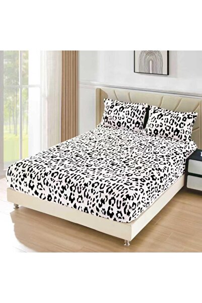 Cocolino Cocolino Bed Cover+2 Pillowcases, ANIMAL PRINT WHITE 3D in relief HCYAP1