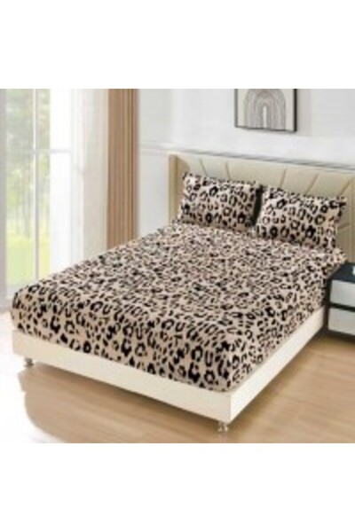 Cocolino Cocolino Bed Cover+2 Pillowcases, ANIMAL PRINT CREAM 3D in relief HCYAP4