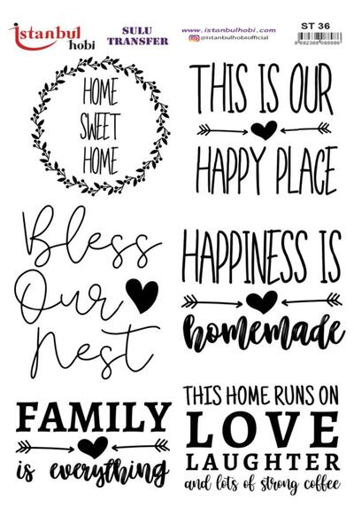 İstanbul Hobi Water Transfer Paper 25X35Cm St-036