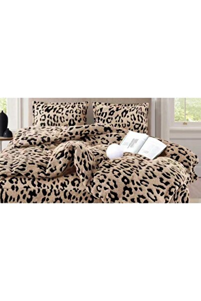 Cocolino SHEEPSKIN LINGERIE, 4 pieces with elastic, BEIGE 3D ANIMAL PRINT MODEL IN RELIEF LC4PEY