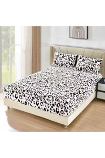 Cocolino Cocolino Bed Cover+2 Pillowcases, ANIMAL PRINT WHITE 3D in relief HCYAP1