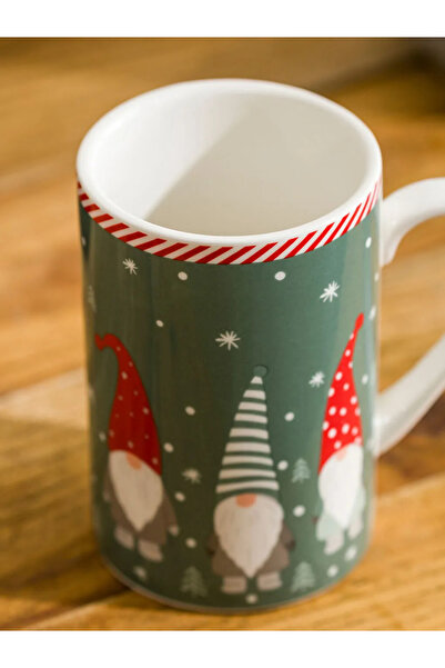 LC Waikiki Lcw Home Mixed Christmas Themed Porcelain Mug 320 ml