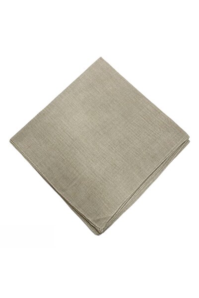 MİRAY Eșarfă din bumbac simplu Miray - Culoare Piatra