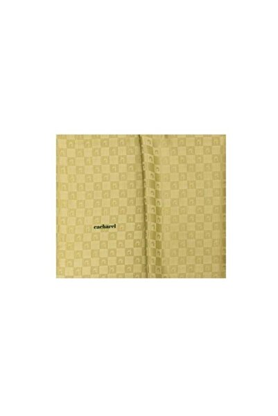 Cacharel Jakarlı İpek Koton Şal - 8936983-954 Açık Yeşil