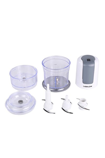 Lawazim Electric Chopper 700ml 400W - Multi-Function Food Processor for Kitchen Use