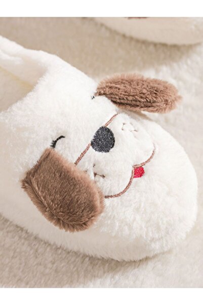 LC Waikiki Lcw Steps Animal Embroidered Women's House Slippers