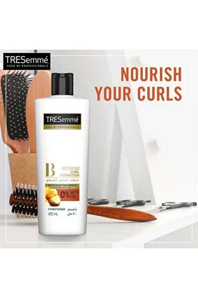 TRESemmé بلسم بوتانيكس لترطيب الشعر المجعد برائحة الكركديه 400 مل