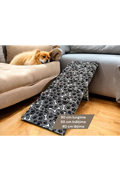 RampaRex RampaRex Dog Ramp, foldable, height adjustable up to 50 cm, 90x40cm, Gray