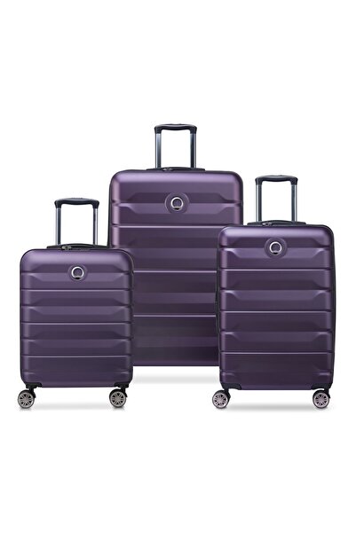 Delsey AIR ARMOUR 3-PIECE SET 55/68/78CM PURPLE