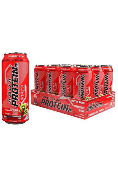 VİTALİX Aqua Protein 25 Protein Water - Strawberry & Kiwi