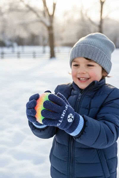 Aware Time 3-6 Years Old Boys' Knitted Gloves