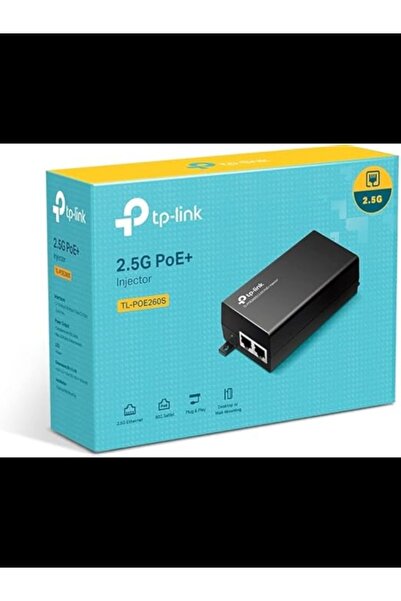 TP-LINK TL-POE260S 2.5G PoE+ Injector