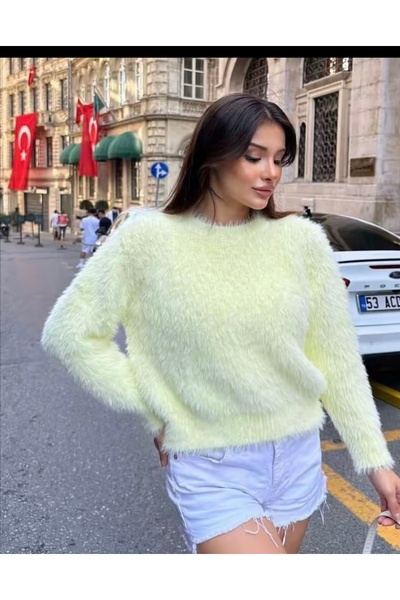 neşem butik Yumoş bisiklet yaka kazak