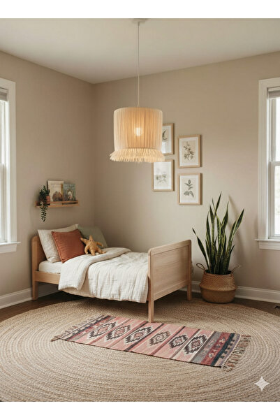 DudeHome Bohem Avize, Yatak odası avize, çocuk odası avize, salon avize rafta...