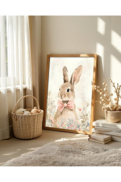 alphobitasarım Iepuraș adorabil cu o atingere delicată a acuarelei - Aspect d...