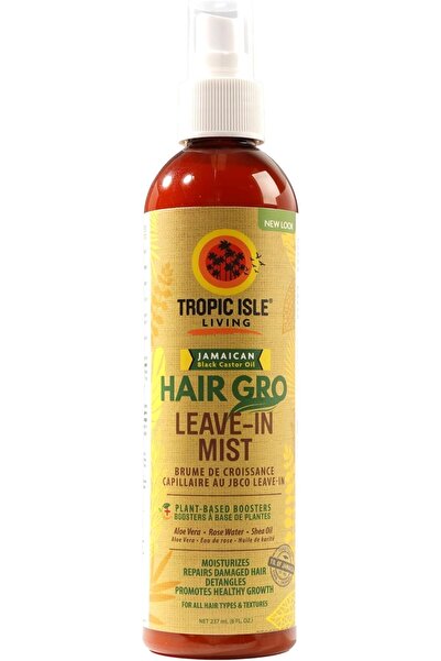 Tropic Isle Living زيت الخروع الأسود الجامايكي من الصبار، 118 مل (4 أونصة)