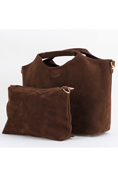 Flora&Co Paris Casual women's bag with one brown compartment Flora&amp;CO