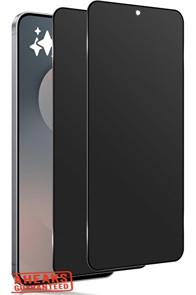 aheaks واقي شاشة Samsung Galaxy S25 FE Nano Ghost من الزجاج النانوي - Matte G...