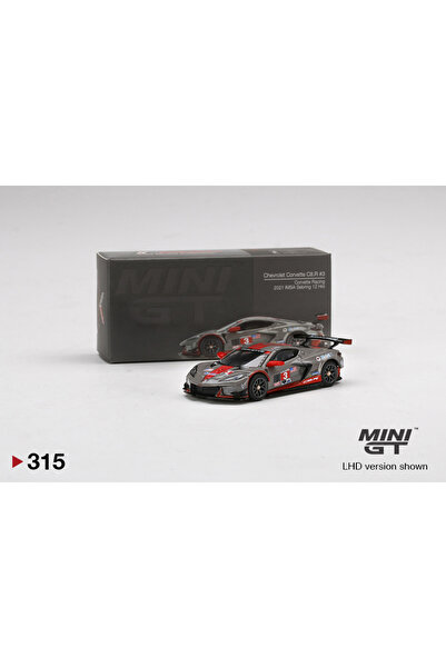 mini gt Model car Chevrolet Corvette C8.R #3 2021 IMSA 12H of Sebring, 1:64 MGT315