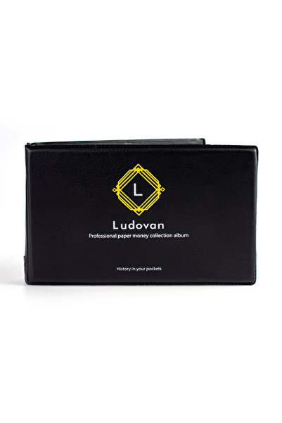 LUDOVAN Banknote album for collectors, 40 spaces for storing banknotes up to 20x11 cm
