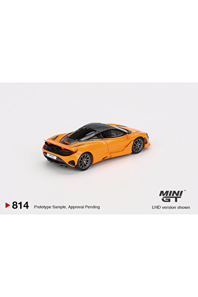 mini gt Mclaren 750s Mclaren Orange 2024 1:64 MGT00814