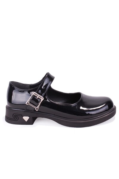 DAGOSTER Dza07-1004V01 Black Patent Leather Casual Loafer Women's Shoes