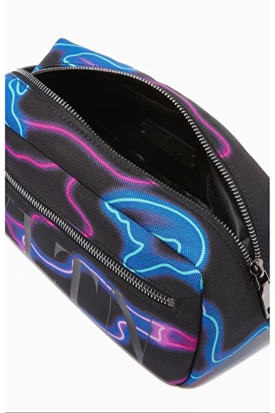 Valentino Garavani Multi-Colored Camouflage Patterned Bag