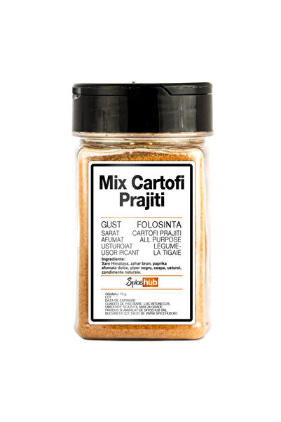 Spicehub French Fries Mix, 100% seasoning for french fries, wedges and crunchy snacks 100g