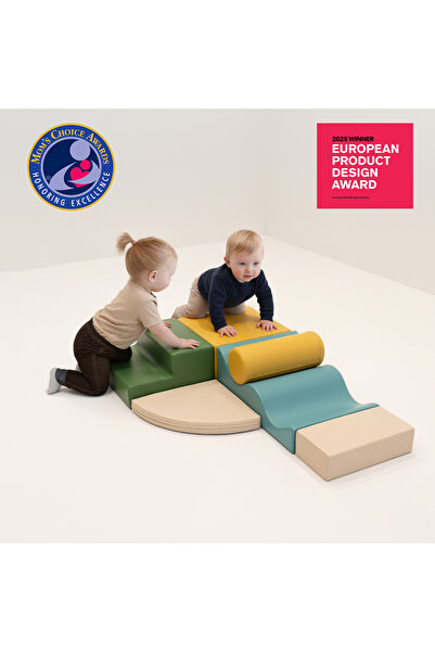 IGLU Soft Play Σετ παιχνιδιού Explorer - Παστέλ Θάλασσα (Εκπαιδευτικό παιχνίδι)