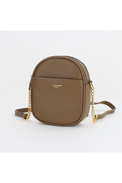 David Jones Poseta femei casual de umar din piele ecologica taupe BS7000DJ230...