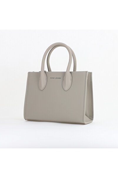 David Jones Casual women's purse in light gray eco-leather