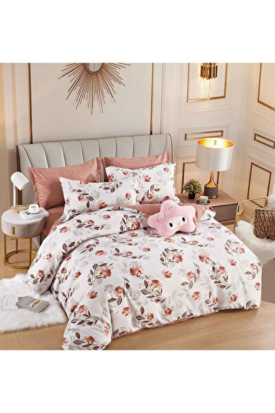 FIONNA.RO Lenjerie De Pat Finet Superior - Trandafiri Roz