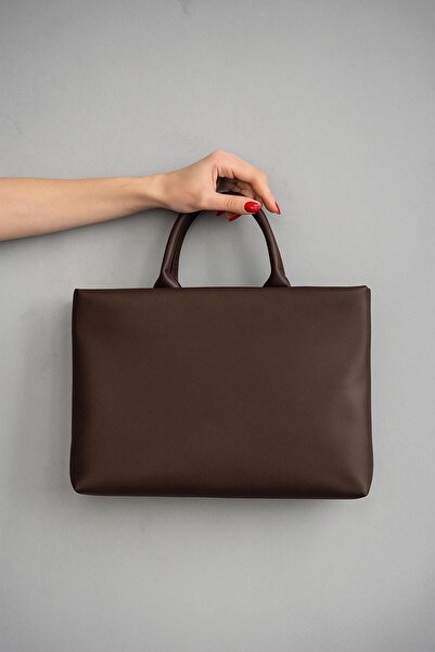 Tandi Bags Matsima Shoulder and Briefcase Brown