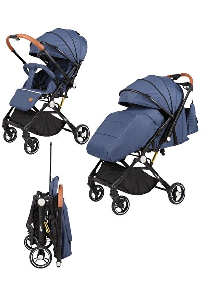 L-Sun Carucior Sport Copii, Pliere Troler, Spatar Reglabil Cu Pozitie De Somn, Husa Si Geanta